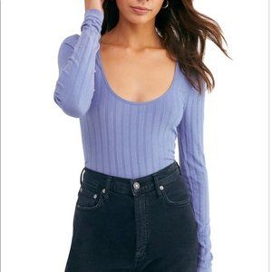 NWT FREE PEOPLE Lucky You Layering Top M/L